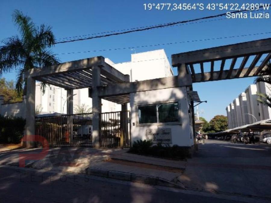 Apartamento com 2 quartos em Santa Luzia/MG