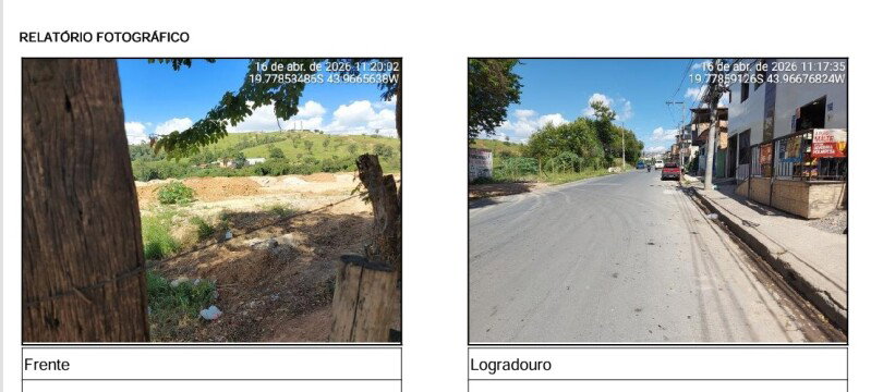 Terreno de 1120m² em Nova Pampulha
