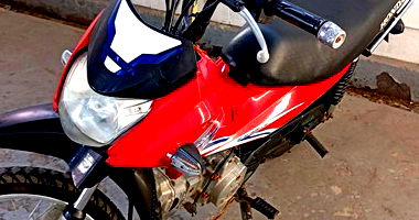 Moto Honda POP 110I Vermelha 2017