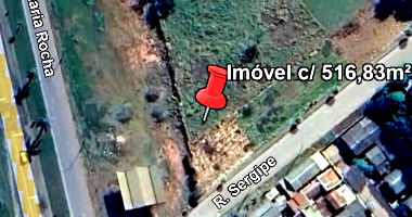 Terreno Urbano com 516,83m² em Prado Ferreira/PR