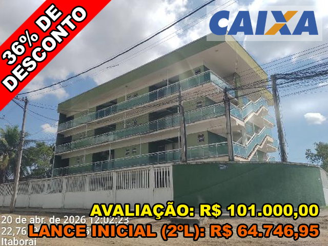 Apartamento com 35,85m² Área Total, 1 Quarto, Banheiro, Sala, Cozinha