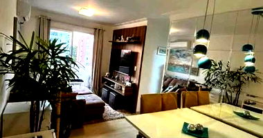 Apartamento 57m² com 1 vaga, desocupado, excelente localização
