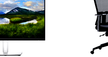 Monitores e Cadeiras Dell em Leilão