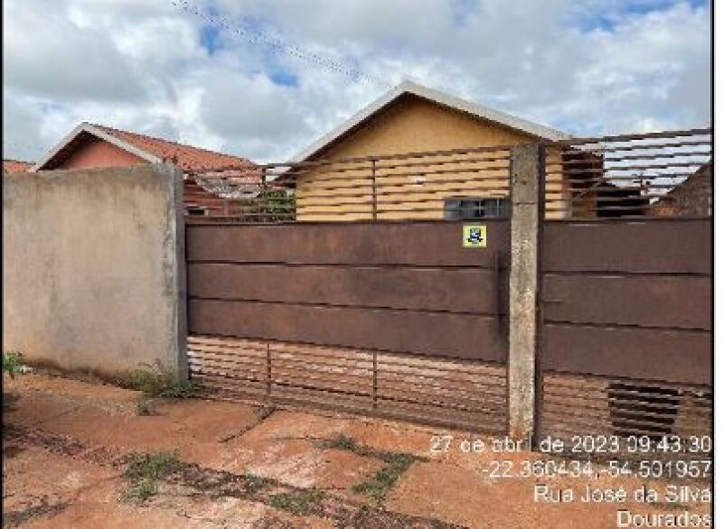 Casa em Fátima do Sul/MS com 42,94m² de Área Privativa