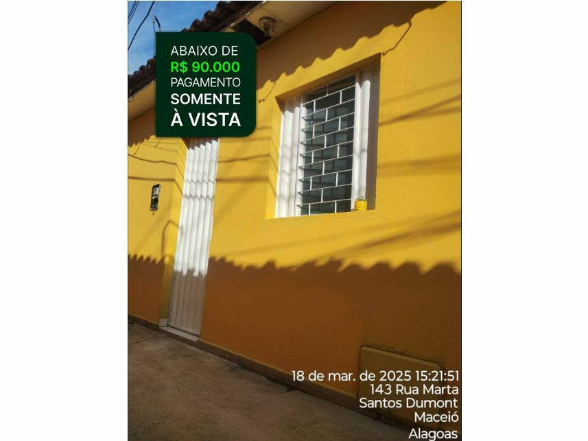 Casa em Leilão com 48m² em Rio Largo/AL