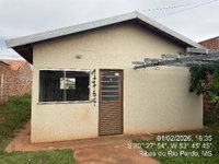 Casa com 2 quartos, 45,6m², terreno 250m², desocupada