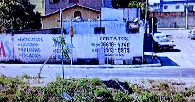 Chapas de Granito Preto São Rafael Escovado