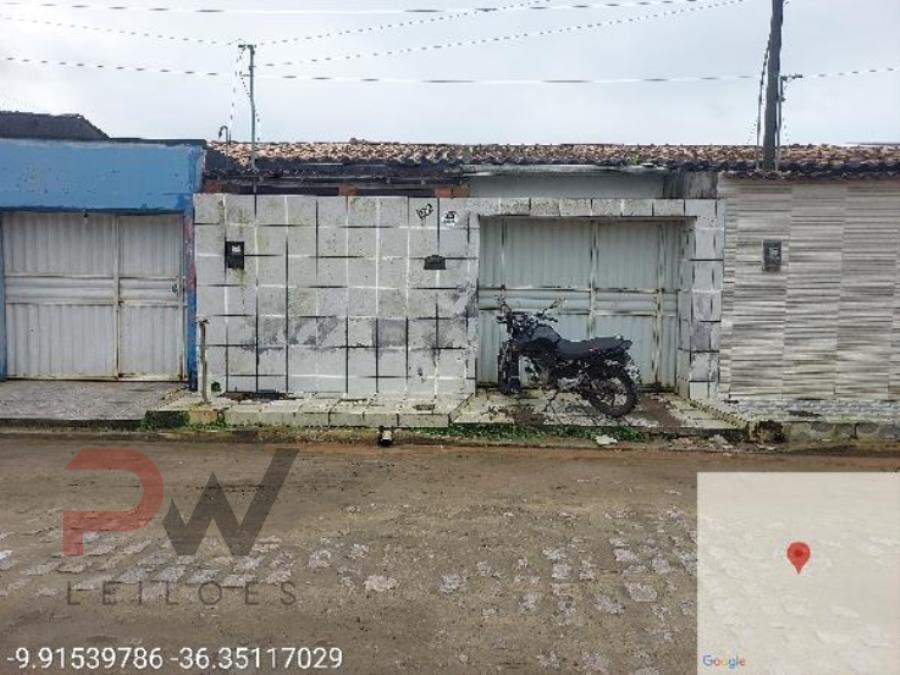 Casa em Teotônio Vilela/AL com 3 quartos e 1 vaga