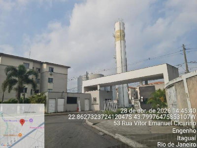 Apartamento com 2 Quartos e Vaga de Garagem em Itaguaí