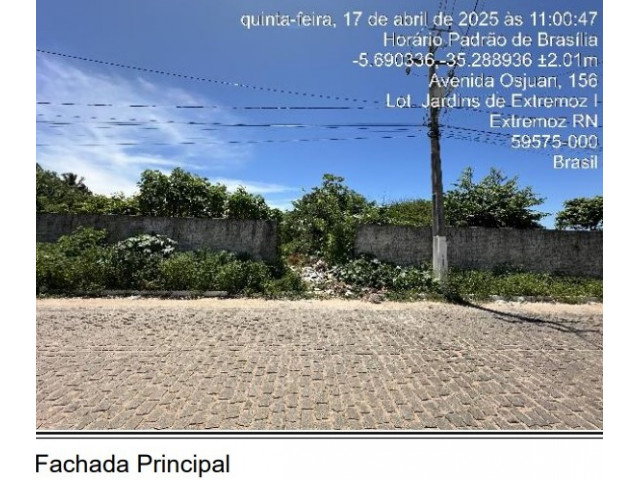 Terreno em Extremoz/RN com 4710,67m²
