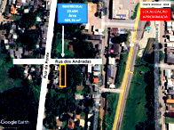 Terreno com 309,76m² na Rua dos Andradas - Vila Militar