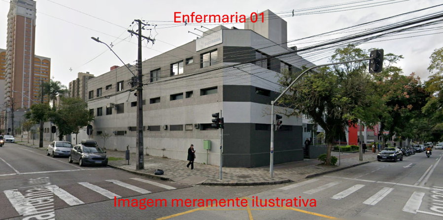 Enfermaria 01 - Centro Médico Hospitalar Sugisawa - 51,42m² - Curitiba/PR