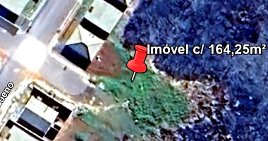 Terreno com 164,25m² no Conj. Hab. José Benedito Catarino, sem benfeitorias