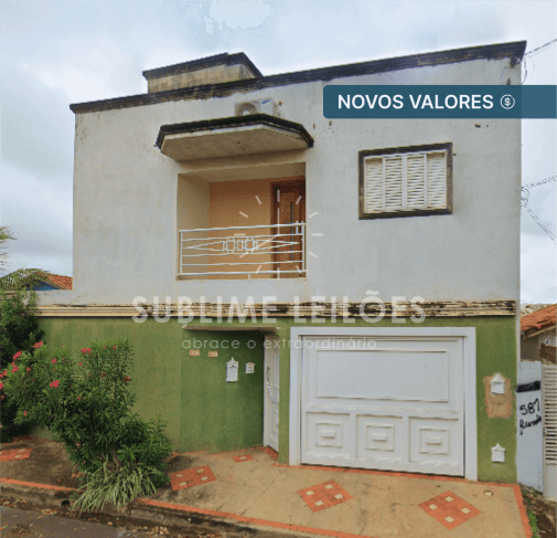 Sobrado com 3 quartos e 1 suíte em Birigui