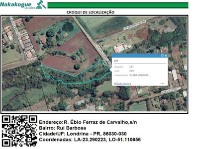 Chácara em Londrina com 3.440m² de Terreno e 134m² de Área Construída