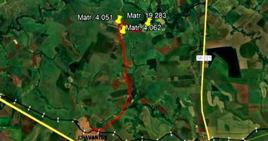 Parte ideal de sítio rural com casa simples e 4 alqueires