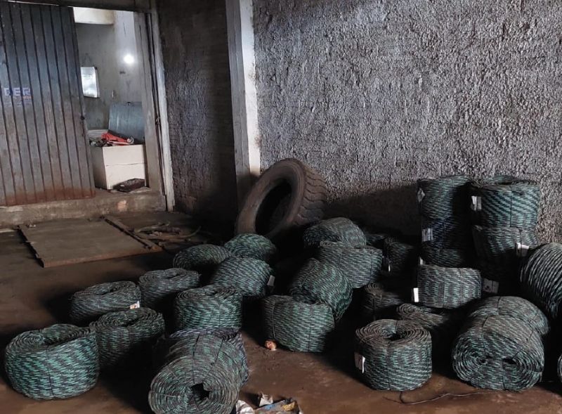 Lote com 32 rolos de cordas de polietileno reciclado, diâmetro 12mm