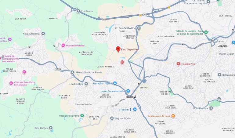 Terreno Urbano de 1.754m² em Itapevi/SP