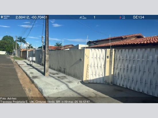 Casa com 2 quartos e 2 banheiros em Boa Vista