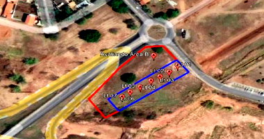14 Terrenos em Monte Alto/SP - 8.490m²
