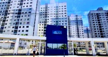 Apartamento 1 quarto, 2 banheiros, 54m² privativos, ocupado