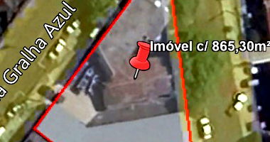 Terreno de Esquina com Casa e Barracão em Arapongas/PR