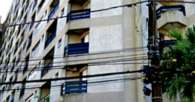 Apartamento Frente Mar com 32,85m² e Garagem em São Vicente