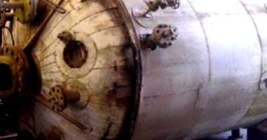 Reator em aço inox, 10.000 litros com motor e redutor