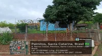 Casa em Alvenaria com Terreno em Palmitos - SC