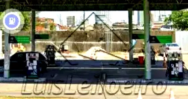 Posto de Combustíveis com 267m² de Área Construída em Recife/PE