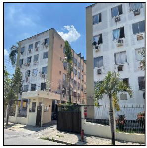 Apartamento com 2 Quartos e Área de Serviço em Nilópolis