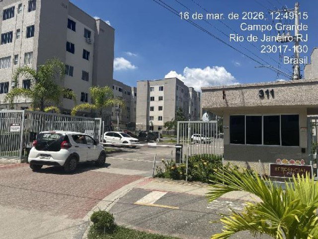 Apartamento 2 quartos em Campo Grande - RJ com 1 vaga