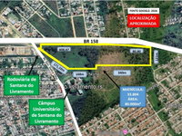 Terreno de 80.000m² em Sant'Ana do Livramento/RS