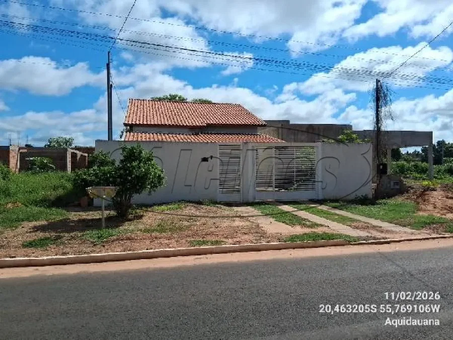 Casa com 3 quartos em Aquidauana/MS