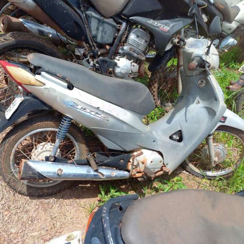 Honda Biz 125 ES - 2007/2007, Prata, Documentação Completa