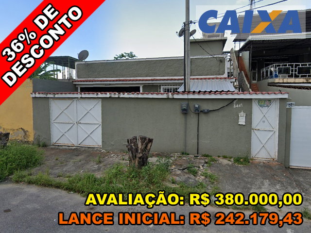 Casa com 3 quartos em Mesquita/RJ