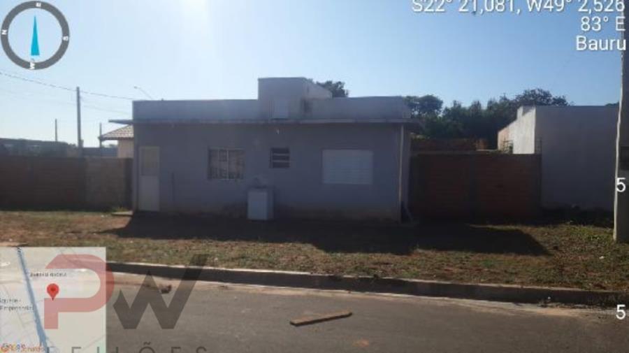 Casa em Bauru/SP com 25m² de área total e terreno de 130,8m²