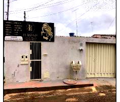 Casa com 3 quartos, banheiro, sala e cozinha, 62m² construída
