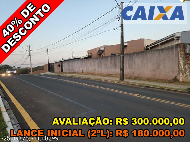 Apartamento 2 Qts, 1 Vaga, 82,96 m² em Guarapuava/PR
