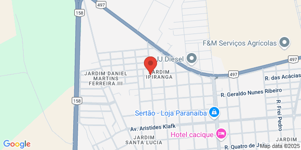 Casa com 79,59m² construídos em Paranaíba/MS