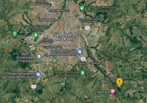 Terreno desocupado com 200m², ideal para construção