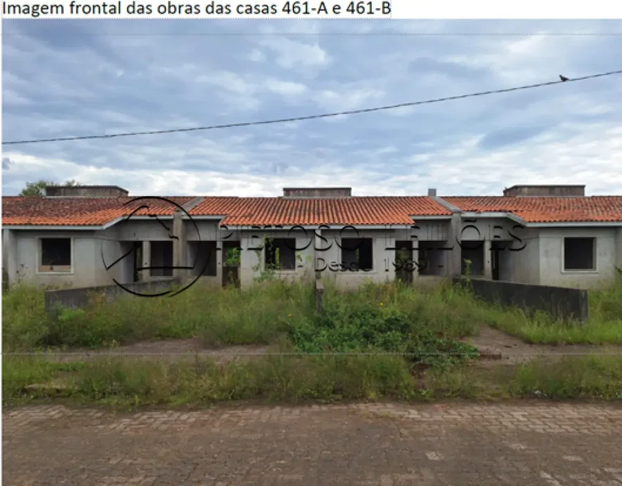 Casa 43,48 m² em construção com terreno de 341 m²