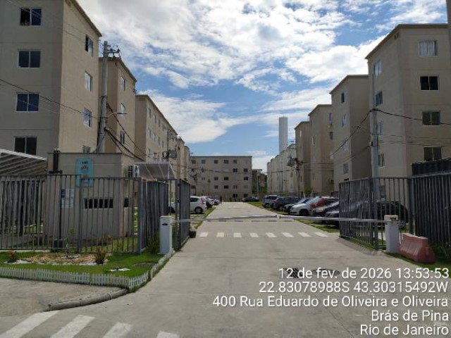 Apartamento com 2 quartos, 40m², Bras de Pina, RJ