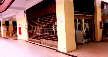 Loja comercial com 26,49m², ocupada, 1 banheiro e cozinha