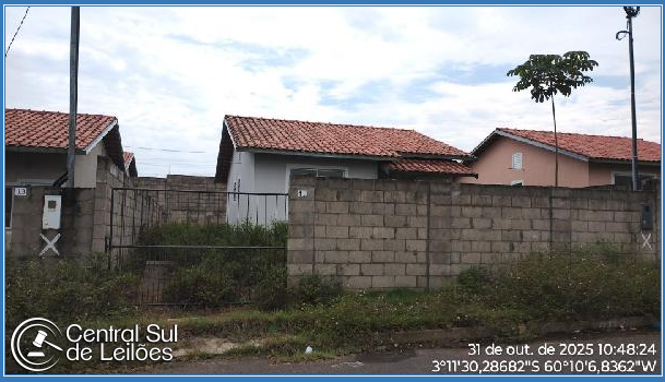 Casa com 2 quartos, 52,3m², terreno 200m², desocupada