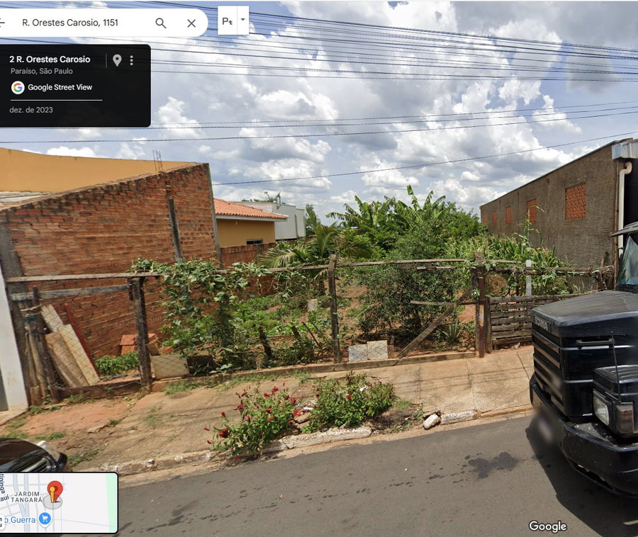 Terreno 250m² em Paraíso