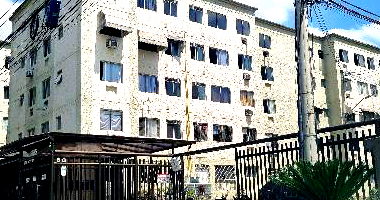 Apartamento 2 quartos, sala, cozinha, 43m², desocupado