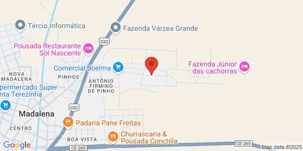 Edificações com Galpão e Escritório em Madalena/CE