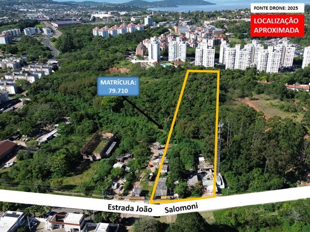 Terreno em Vila Nova, Porto Alegre - Ampla Área