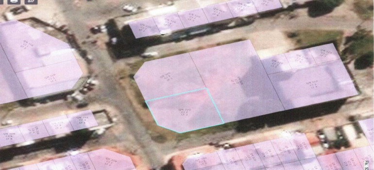 Terreno de 525,50m², vazio e sem edificação
